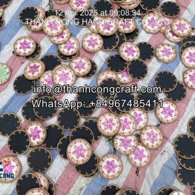 mother of pearl with rattan coastet vietnam handicraft (5)