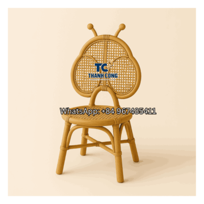 Buy Kids Woven Rattan Chairs in Bulk – Wholesale to Israel - TCRKC 8848