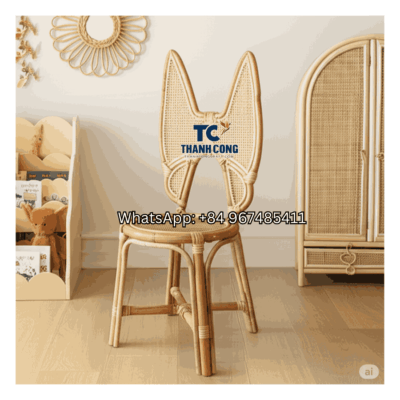Kids Woven Rattan Chairs Wholesale - TCRKC 8864