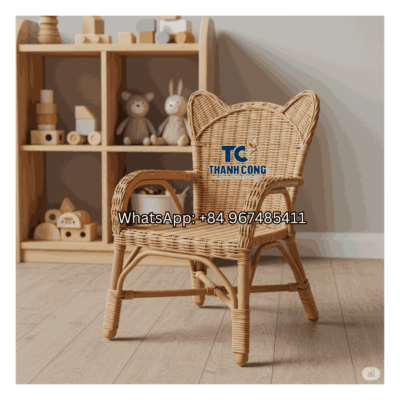 Kids Woven Rattan Chairs Wholesale - TCRKC 8867