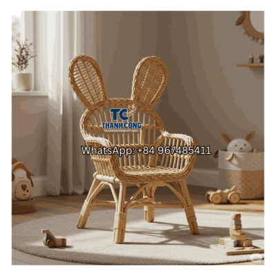 Kids Woven Rattan Chairs Wholesale - TCRKC 8869