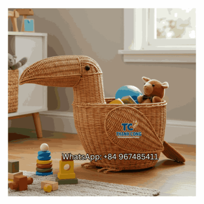 Toucan Toy Storage Basket Wholesale - TCKRB 8901