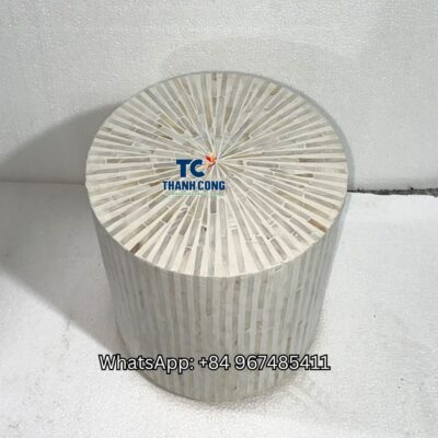 Mother of Pearl Stool - TCMST 8898