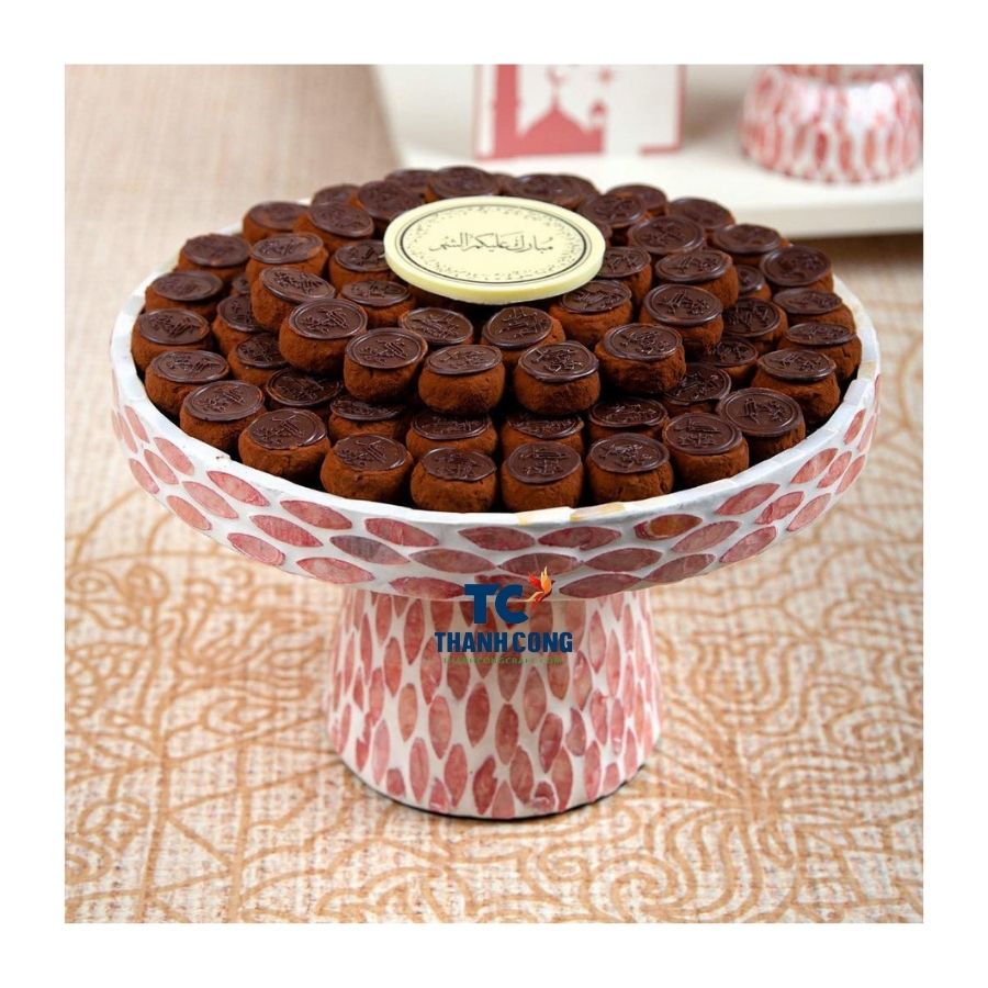 Ramanda Aluxury MOP Cake Stand - Wholesale to Qatar - TCCSM 8896