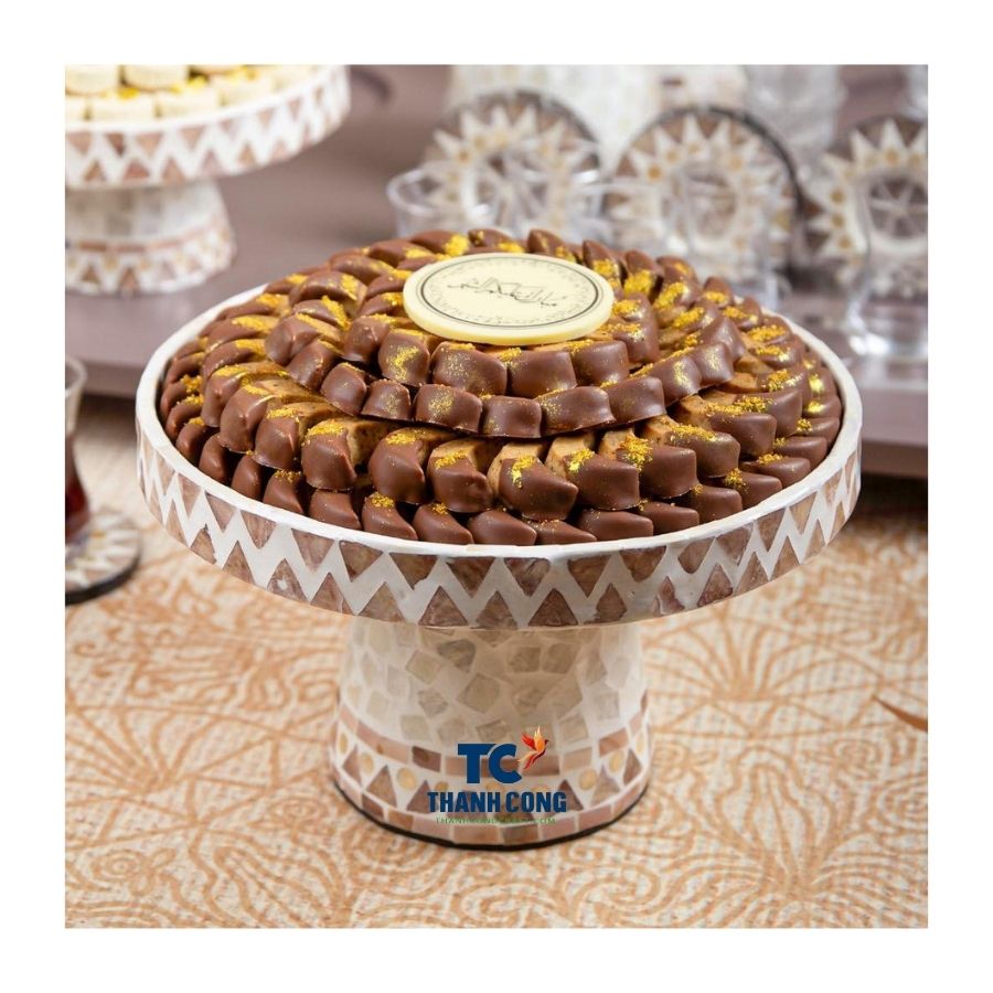 Ramada Decorative MOP Cake Stand - Wholesale to UAE - TCCSM 8897