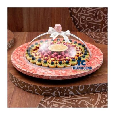 Ramada Natural Shell Inlay Tray - Wholesale to Liban – TCTRM 8911