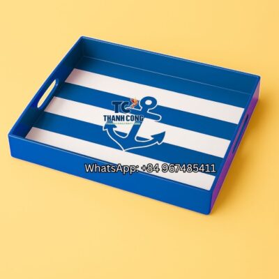 Art Deco Lacquer Tray - Wholesale to the Spain - TCLRT 8407