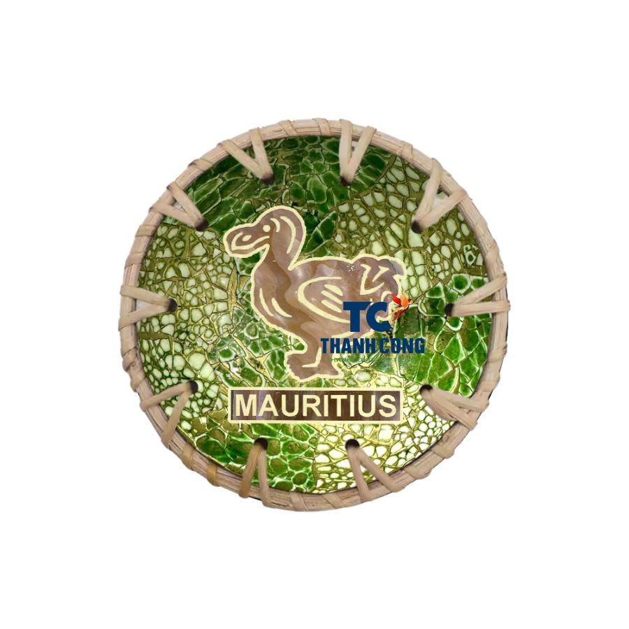 Mauritius Wholesale Branded Rattan Coaster - CTMA - 42
