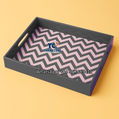 Colorful Lacquer Tray - Wholesale to the France - TCLRT 8412