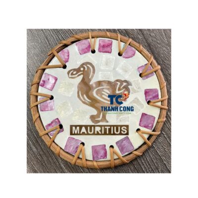 Mauritius Wholesale Eco-Friendly Rattan Coaster - CTMA - 24