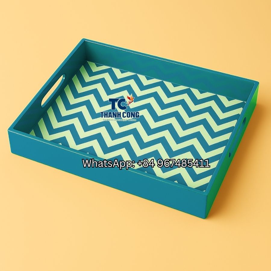 Lacquer Tray Vietnam - Wholesale to the Iceland - TCLRT 8409