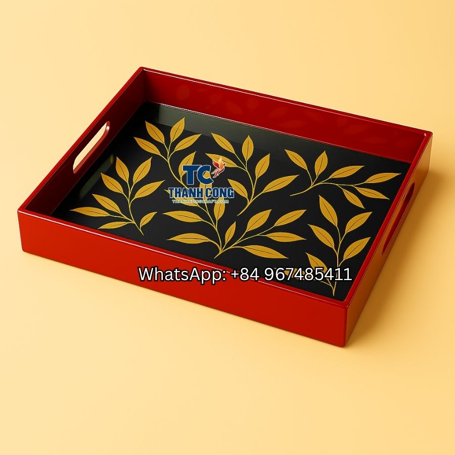 Lacquer Tray for Makeup - Wholesale to the Cyprus - TCLRT 8401