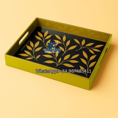 Lacquer Tray for Ottoman - Wholesale to the France - TCLRT 8396