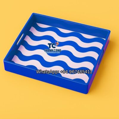 Lacquer Tray for Vanity - Wholesale to the Germany - TCLRT 8395