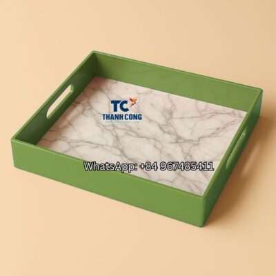 Minimalist Lacquer Tray - Wholesale to the Ohio - TCLTR 8384