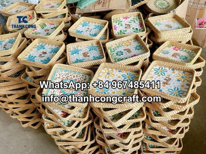 rattan tray wholesale