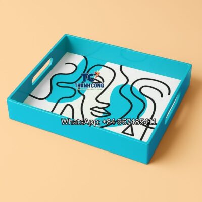 vintage lacquer tray TCLTR 8381