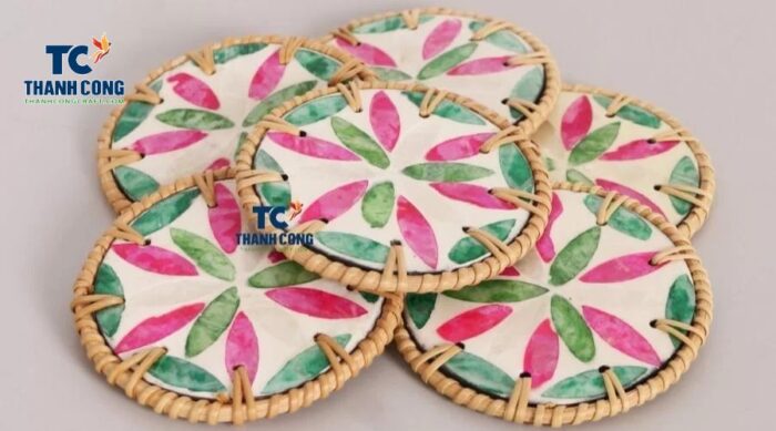 Mother-of-Pearl Coasters