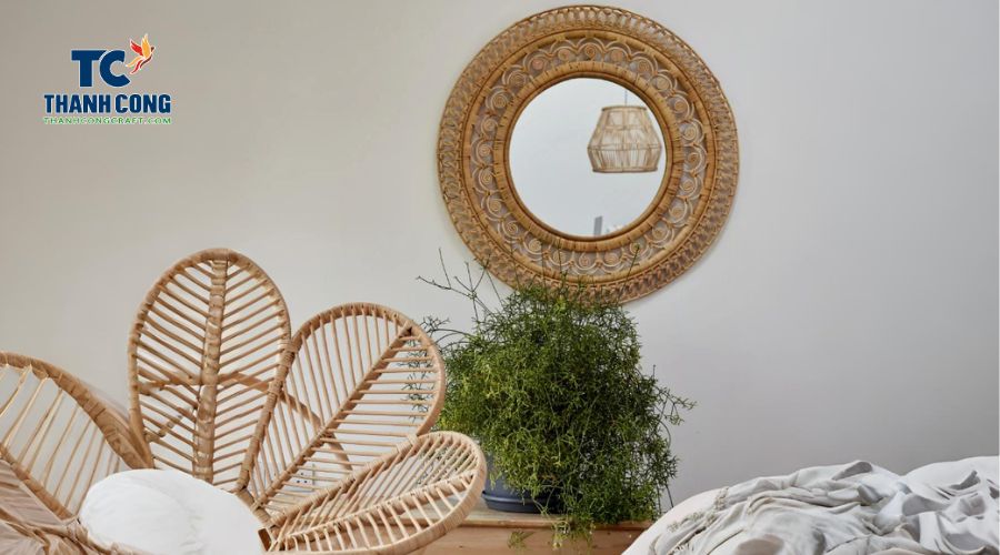 Where Should You Place a Rattan-Framed Mirror?