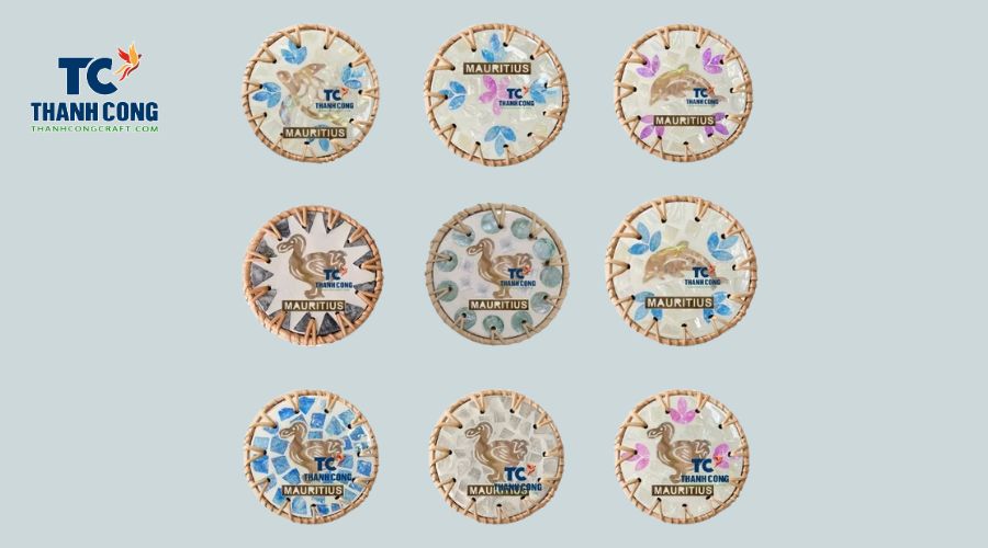 Recommended Easy-to-Clean Coaster Designs from ThanhCongCraft