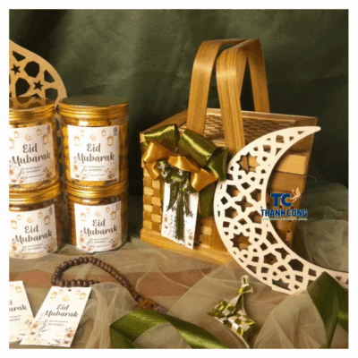 Ramadan Bamboo Basket 12