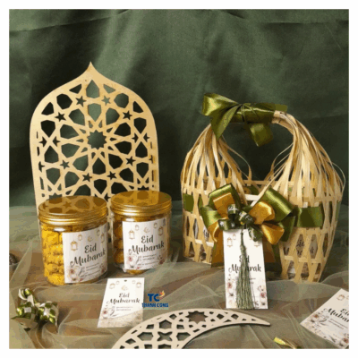 Ramadan Bamboo Basket 13
