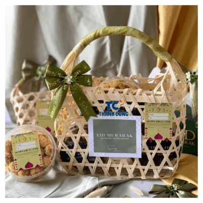 Ramadan Bamboo Basket 16