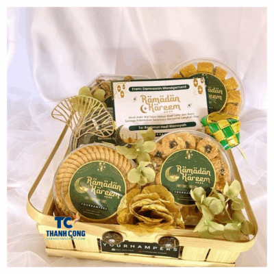 Ramadan Bamboo Basket 18