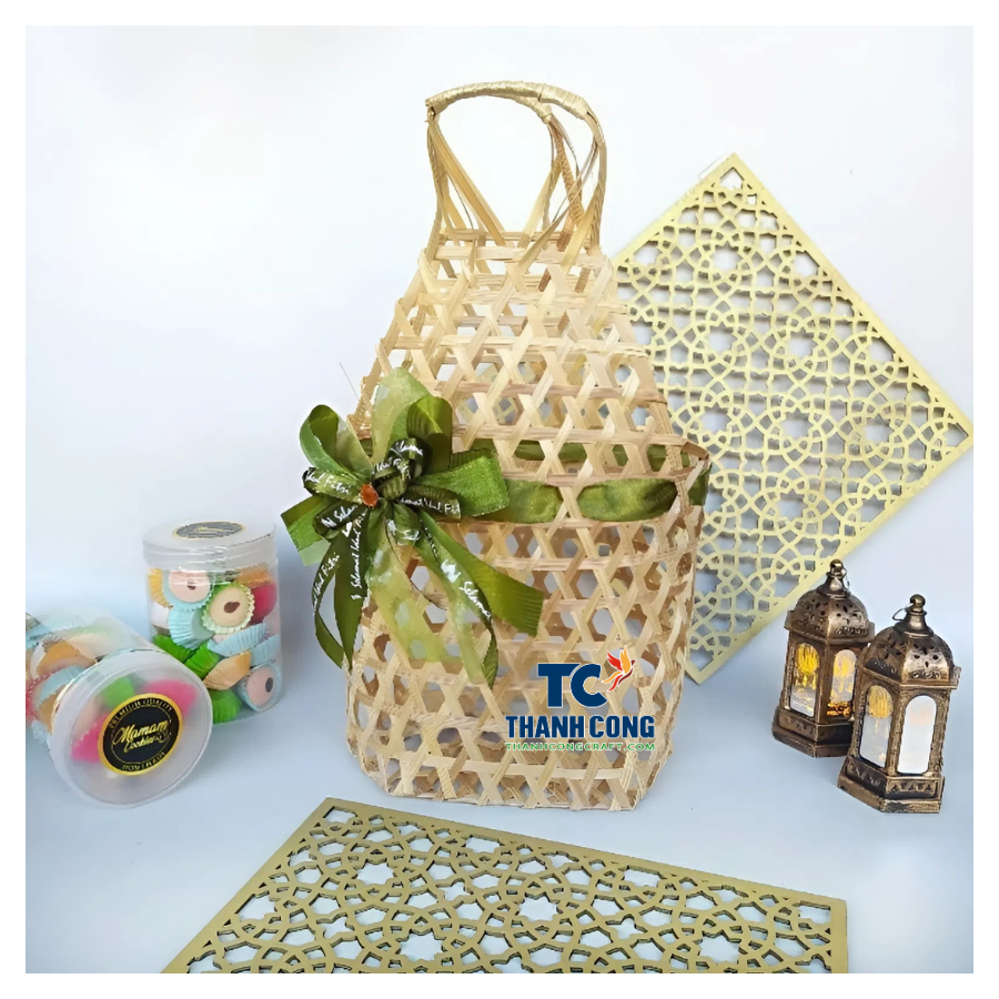 Ramadan Bamboo Basket 26