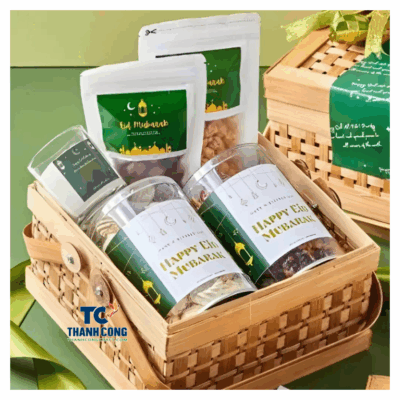 Ramadan Bamboo Basket 27