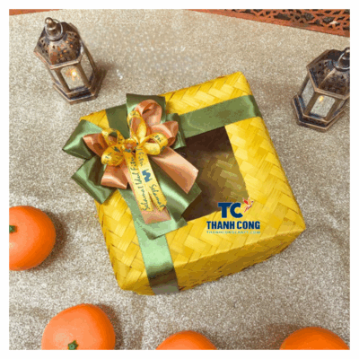 Ramadan Bamboo Basket 29