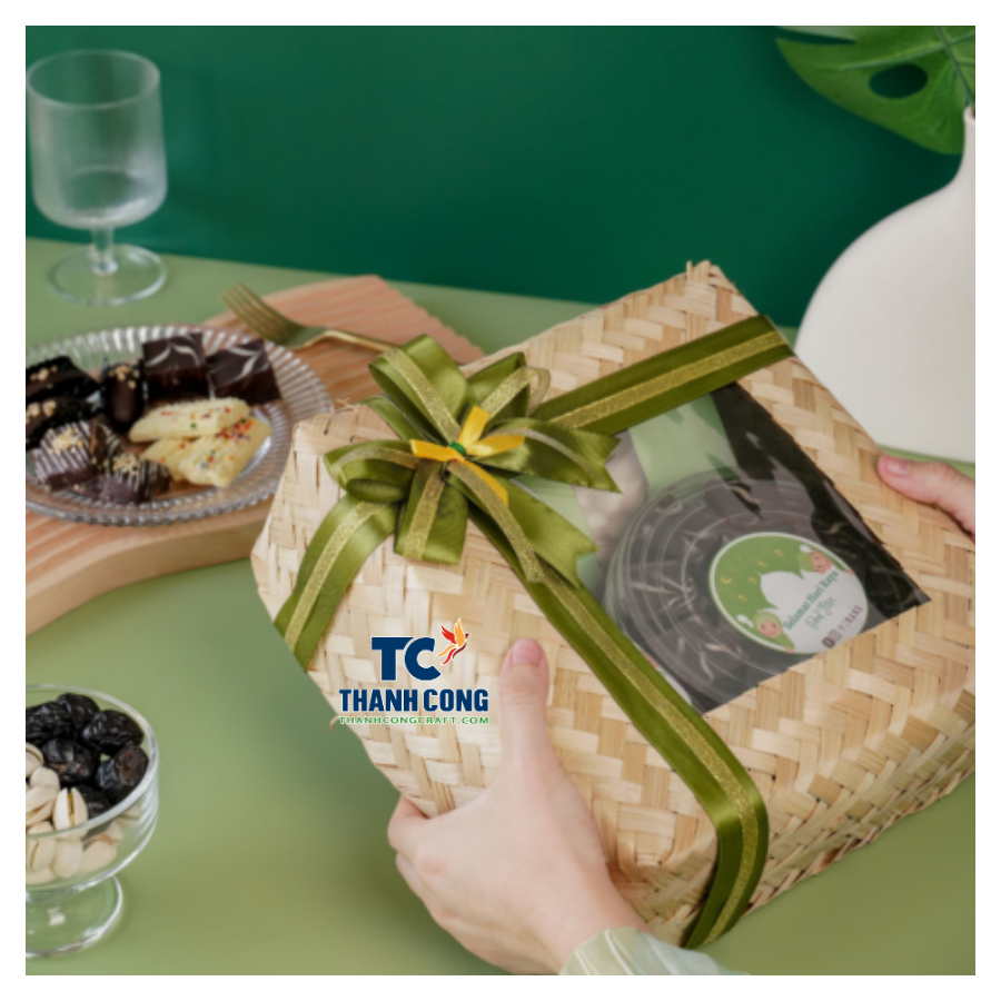 Ramadan Bamboo Basket 35