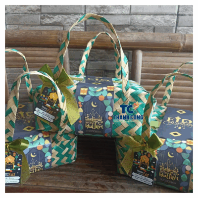 Ramadan Bamboo Basket 36