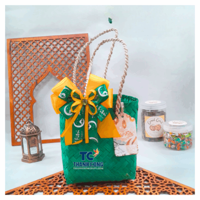 Ramadan Bamboo Basket 38