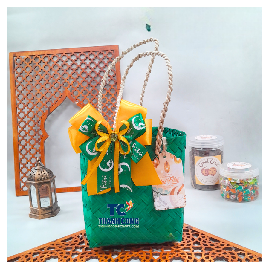 Ramadan Bamboo Basket 38