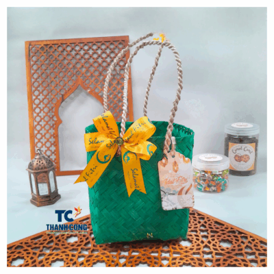 Ramadan Bamboo Basket 39