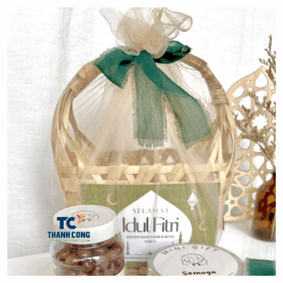 Ramadan Bamboo Basket 43