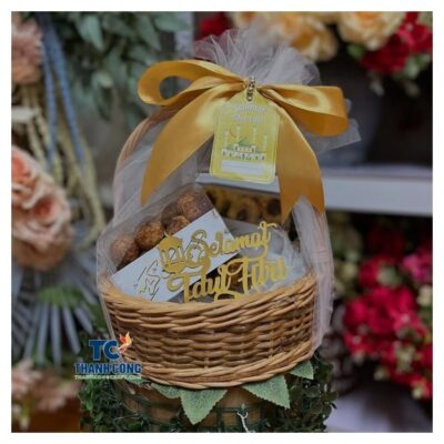 Refined Rattan Basket Bulk Orders For Lebanon Ramadan Décor - TCRBA 57W