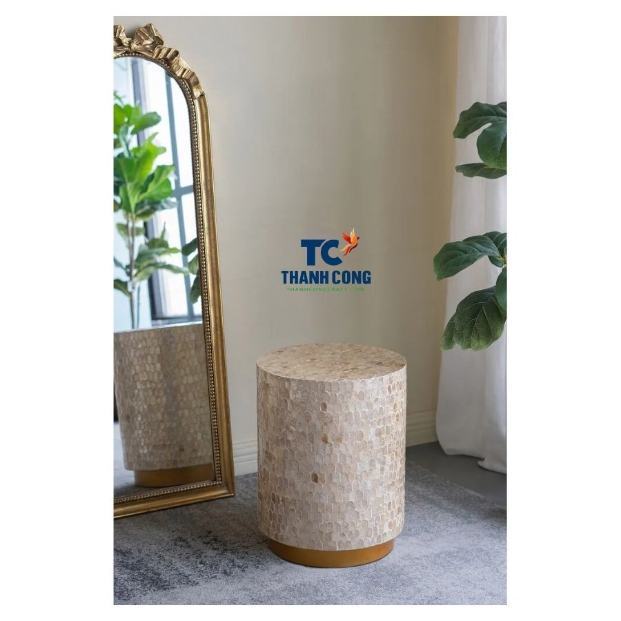 STOOL MOTHER OF PEARL (8)