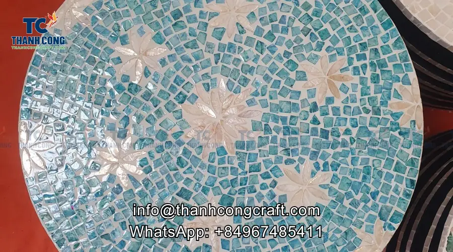 placemat with various patterns