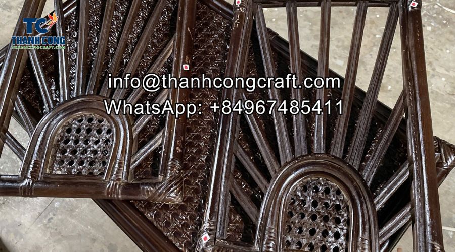rattan cabinet with different color