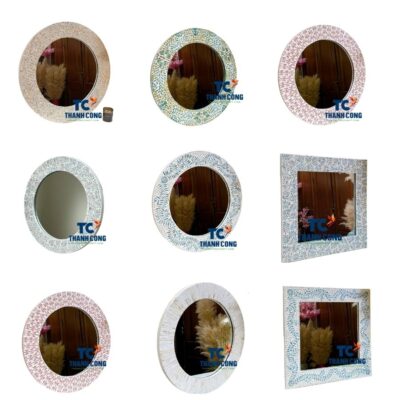 Mother of pearl mirror Collection