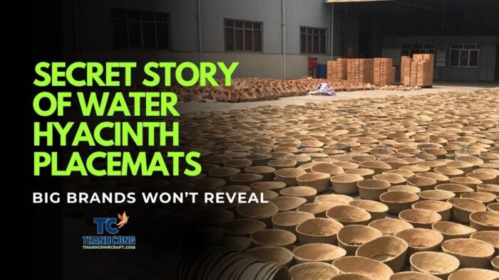 The Secret Story of Water Hyacinth Placemats Big Brands Won’t Reveal