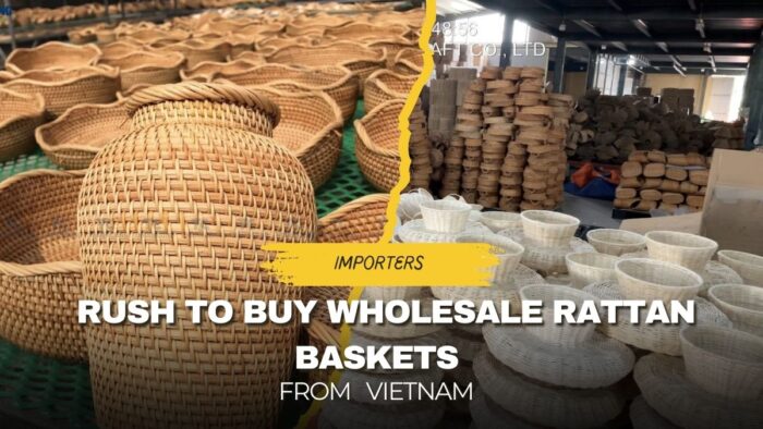 Why Importers Rush to Buy Wholesale Rattan Baskets From Vietnam