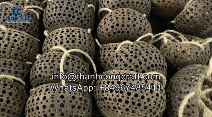 coconut hanging planter