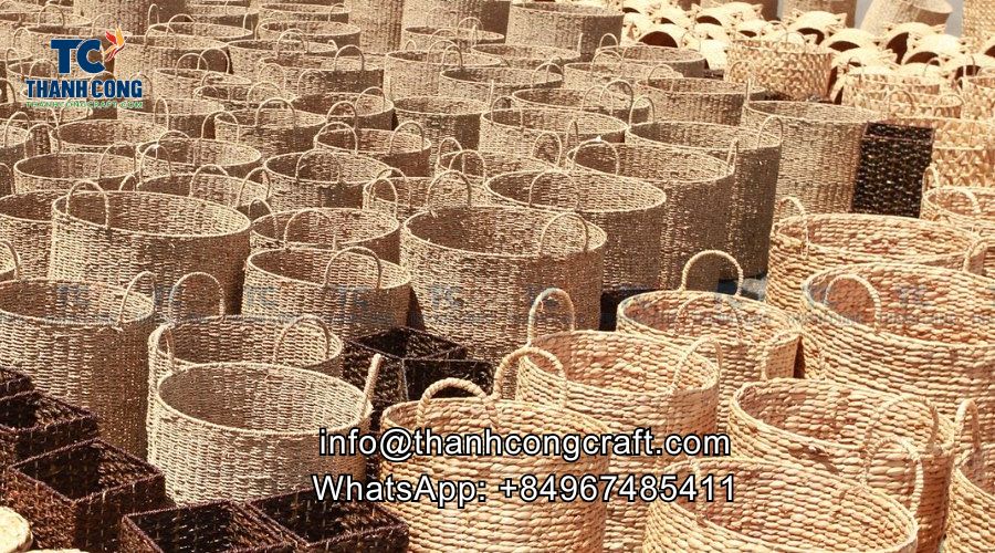 water hyacinth baskets