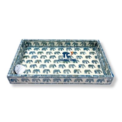 Mother pearl serving tray (12)