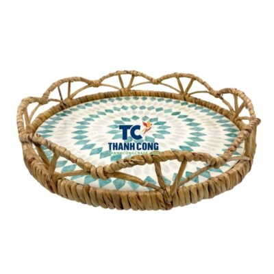 Mother pearl serving tray (24)