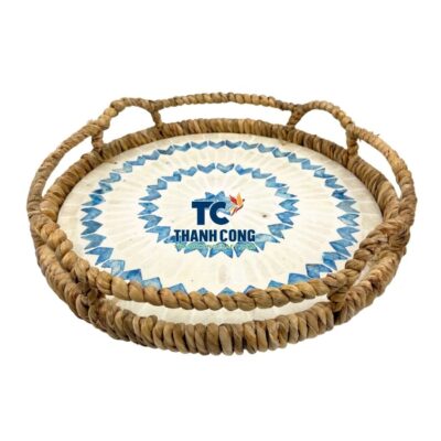 Mother pearl serving tray (25)