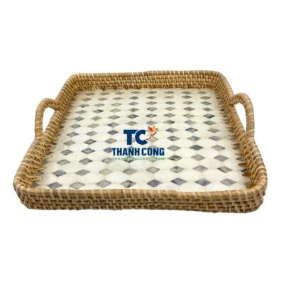 Mother pearl serving tray (35)